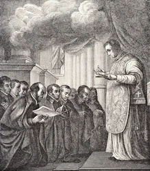 Gelübde der ersten Gefährten des heiligen Ignatius, 1878